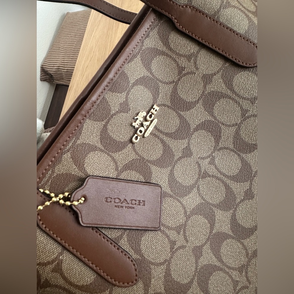 Coach open tote bag - Picture 9 of 14